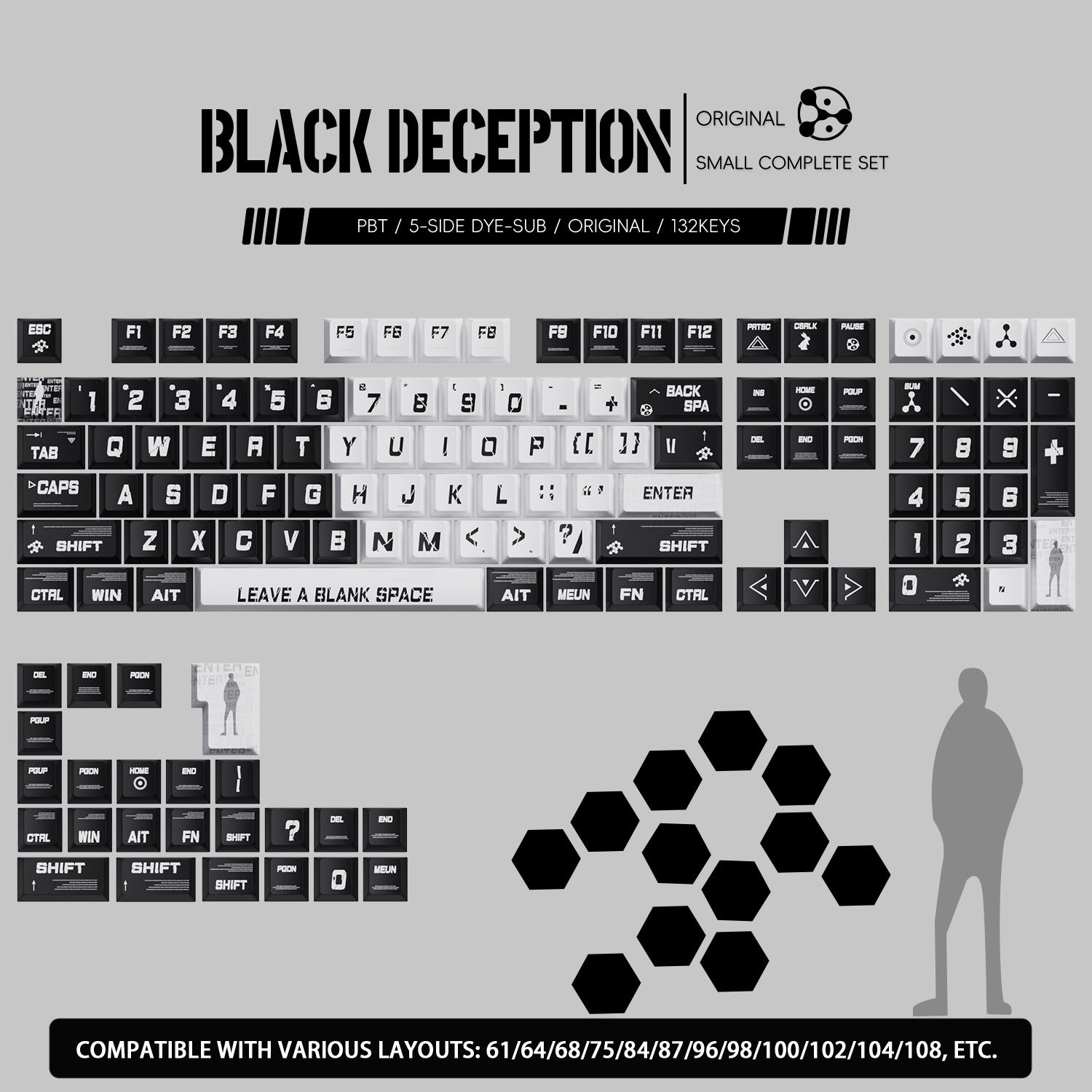Pirates Caribbean Keycaps