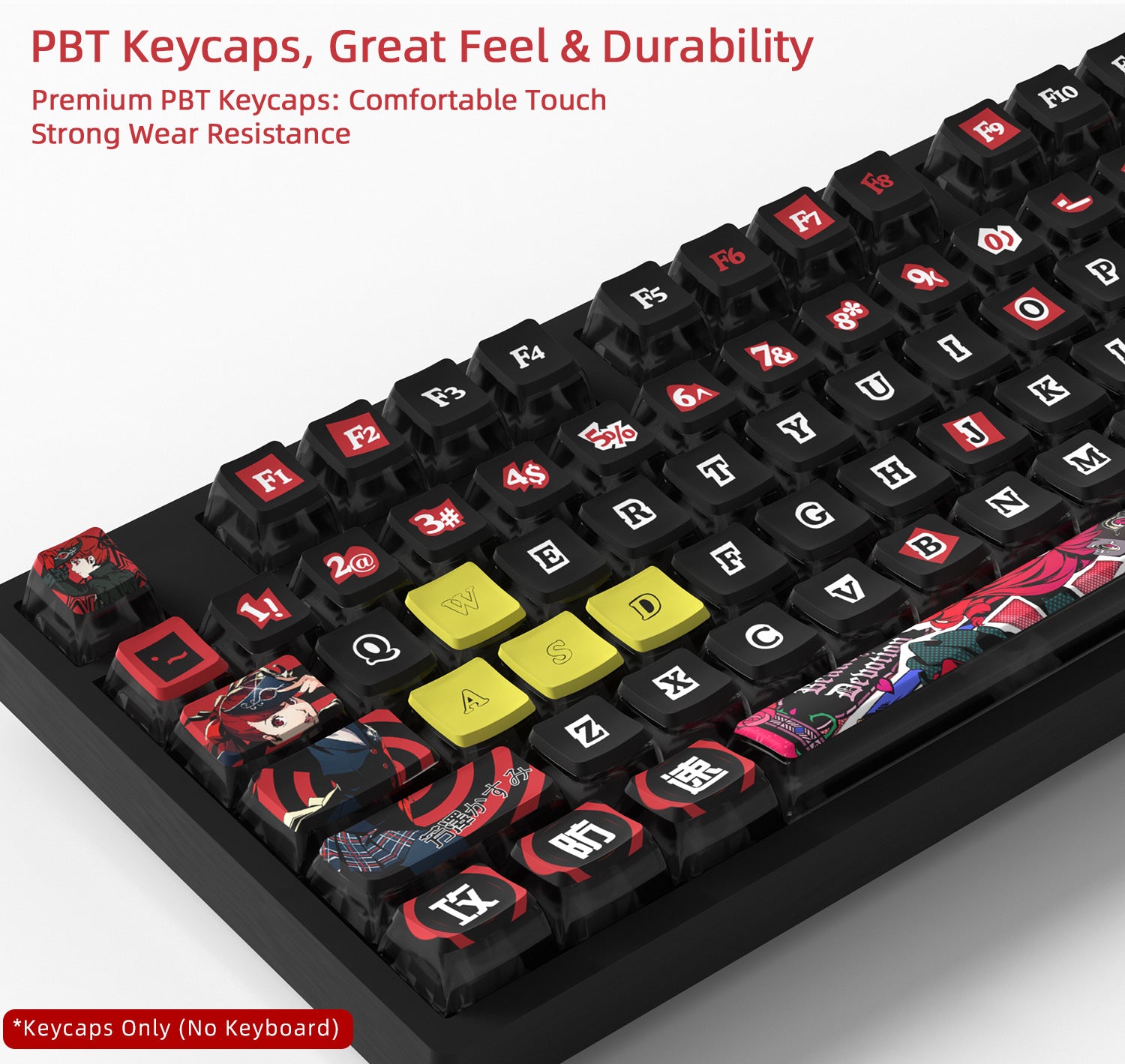 Kasumi Four-Sided Backlight Keycaps