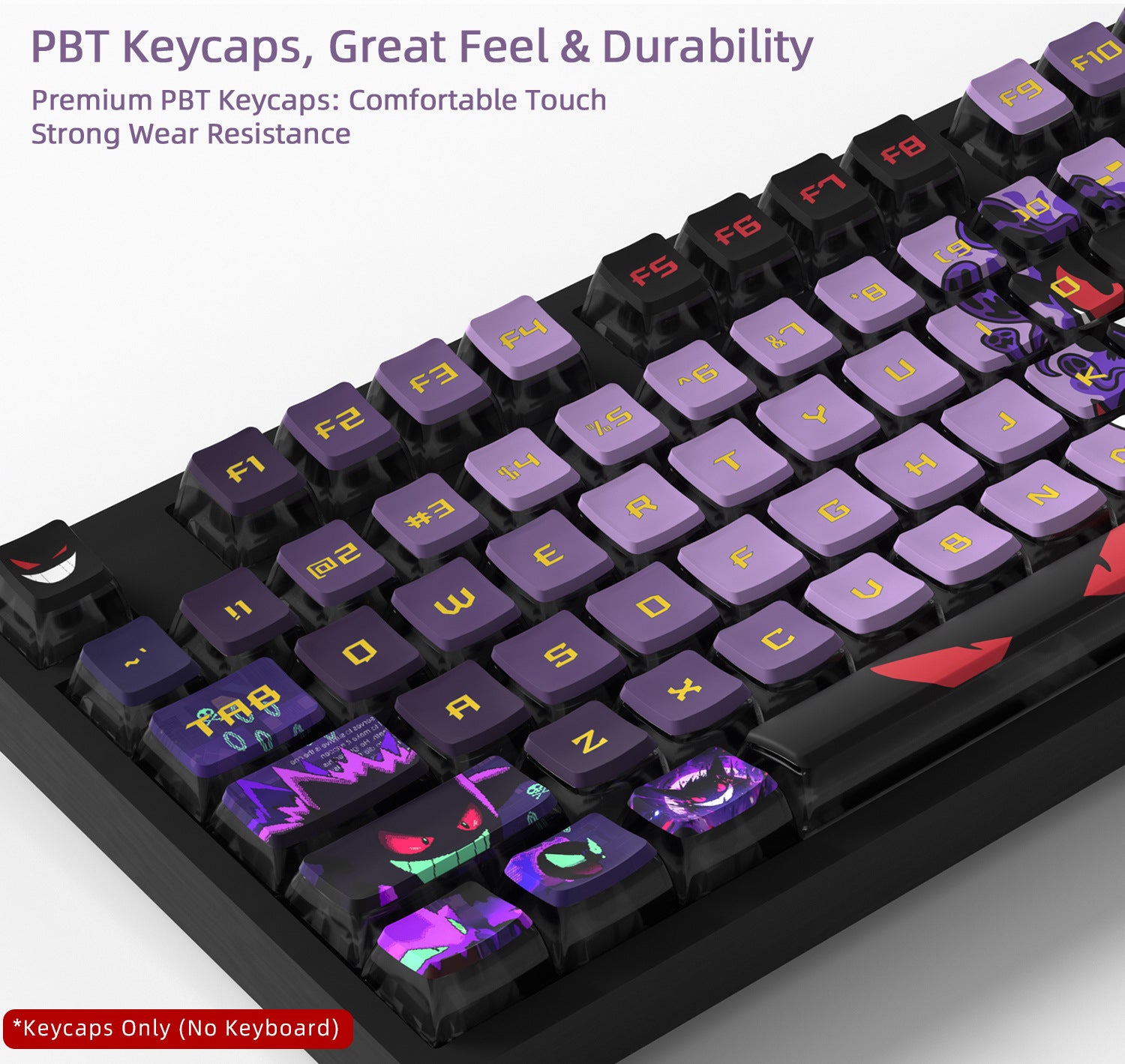 Gengar Four-Sided Backlight Keycaps