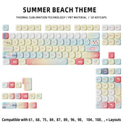 Summer Beach Keycaps