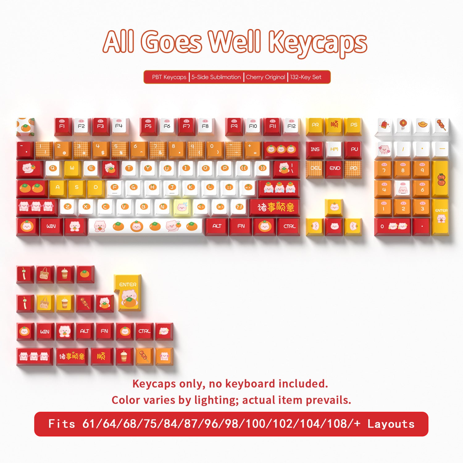 All Goes Well Keycaps