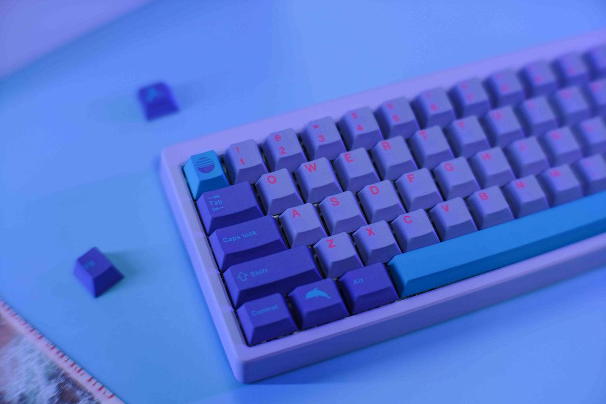 Vaporwave Keycaps