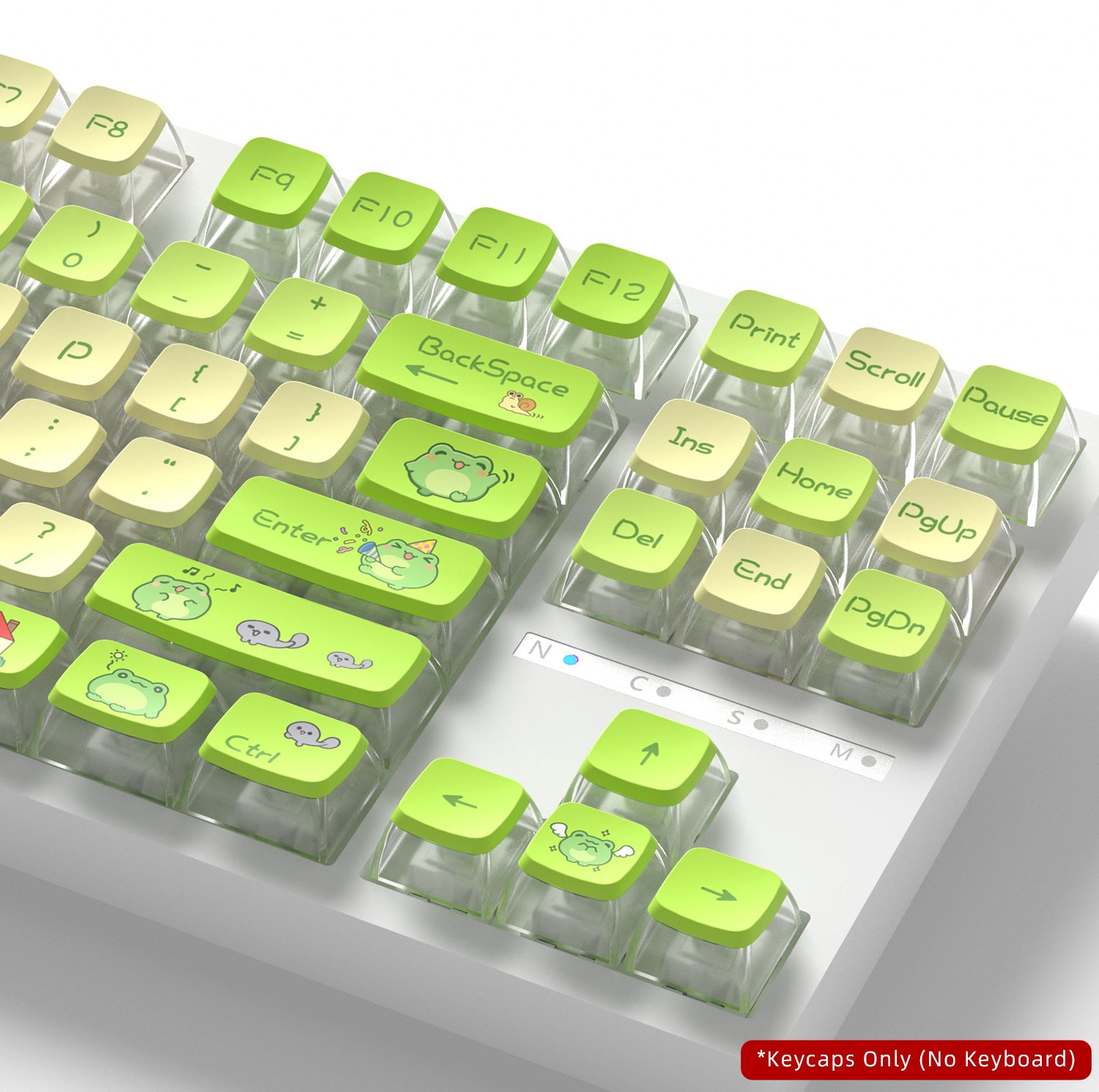 Little Frog Four-Sided Backlight Keycaps