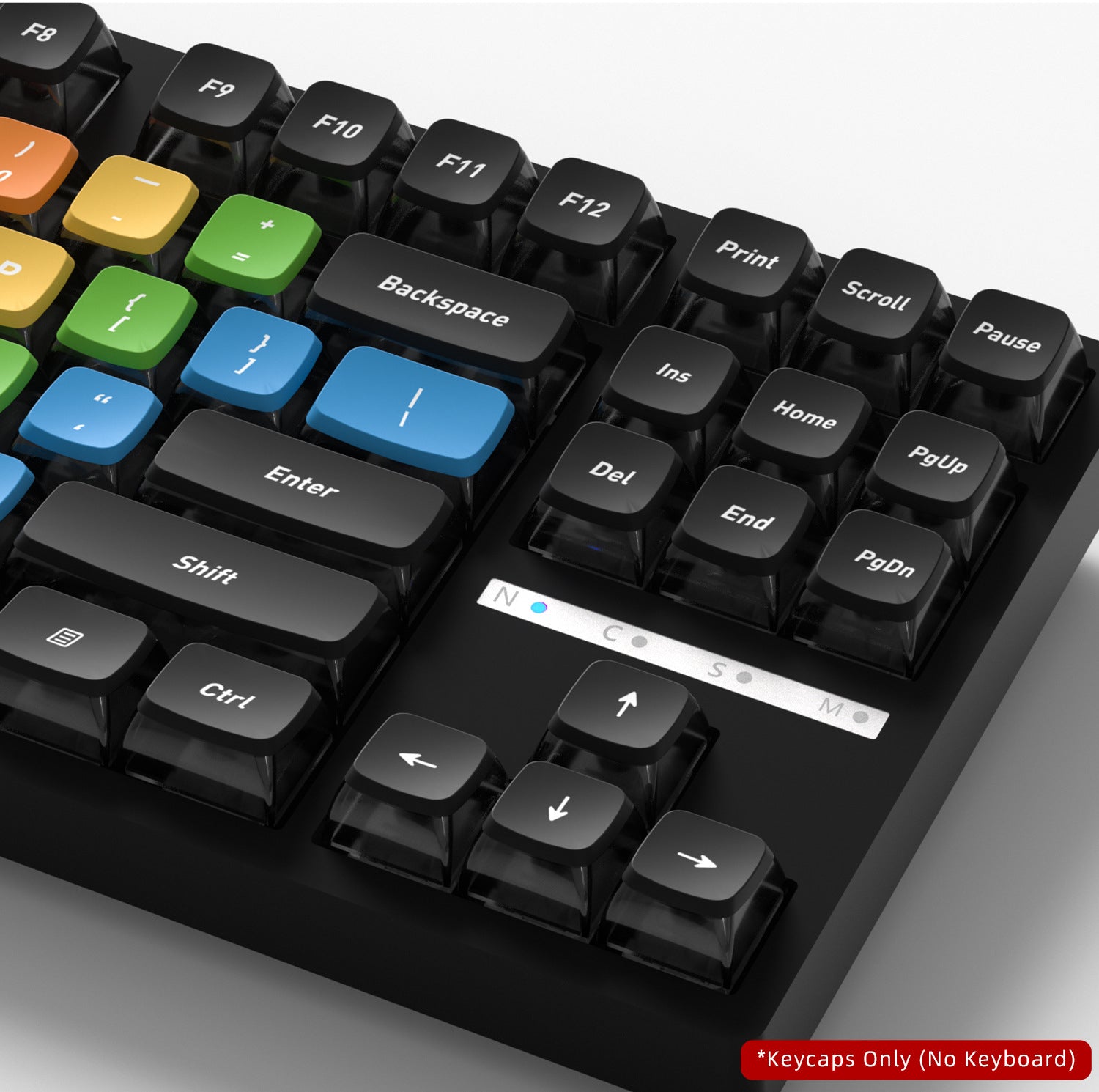Click Four-Sided Backlight Keycaps