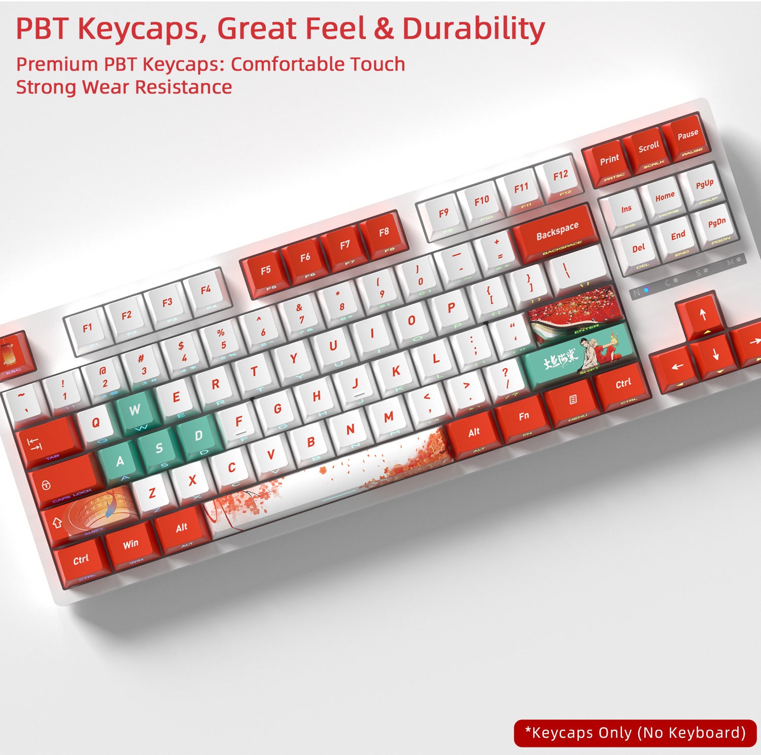 Big Fish Begonia Side Backlight Keycaps