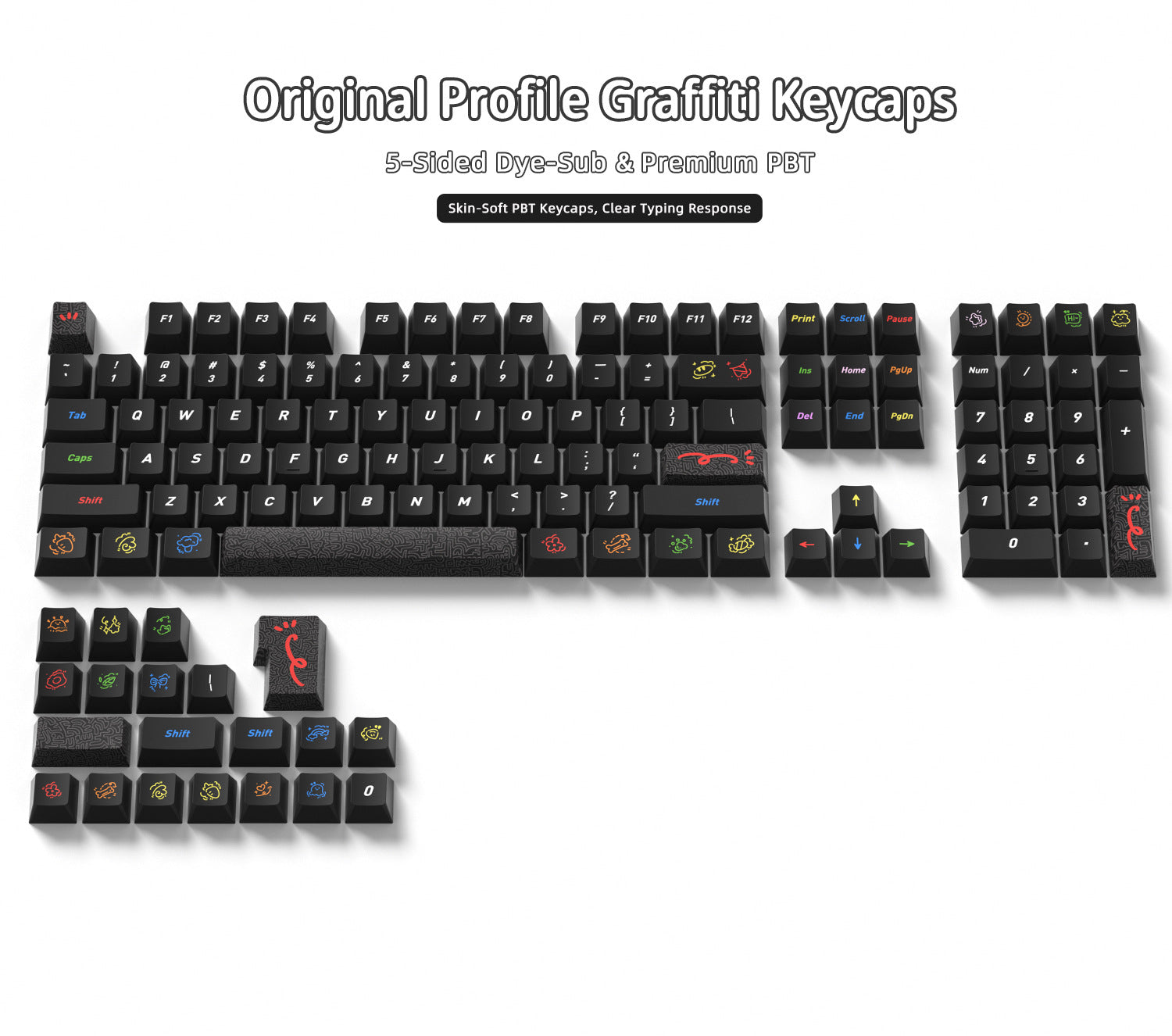 Graffiti Keycaps