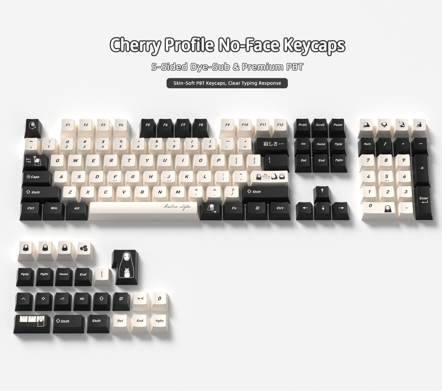 No-Face Keycaps