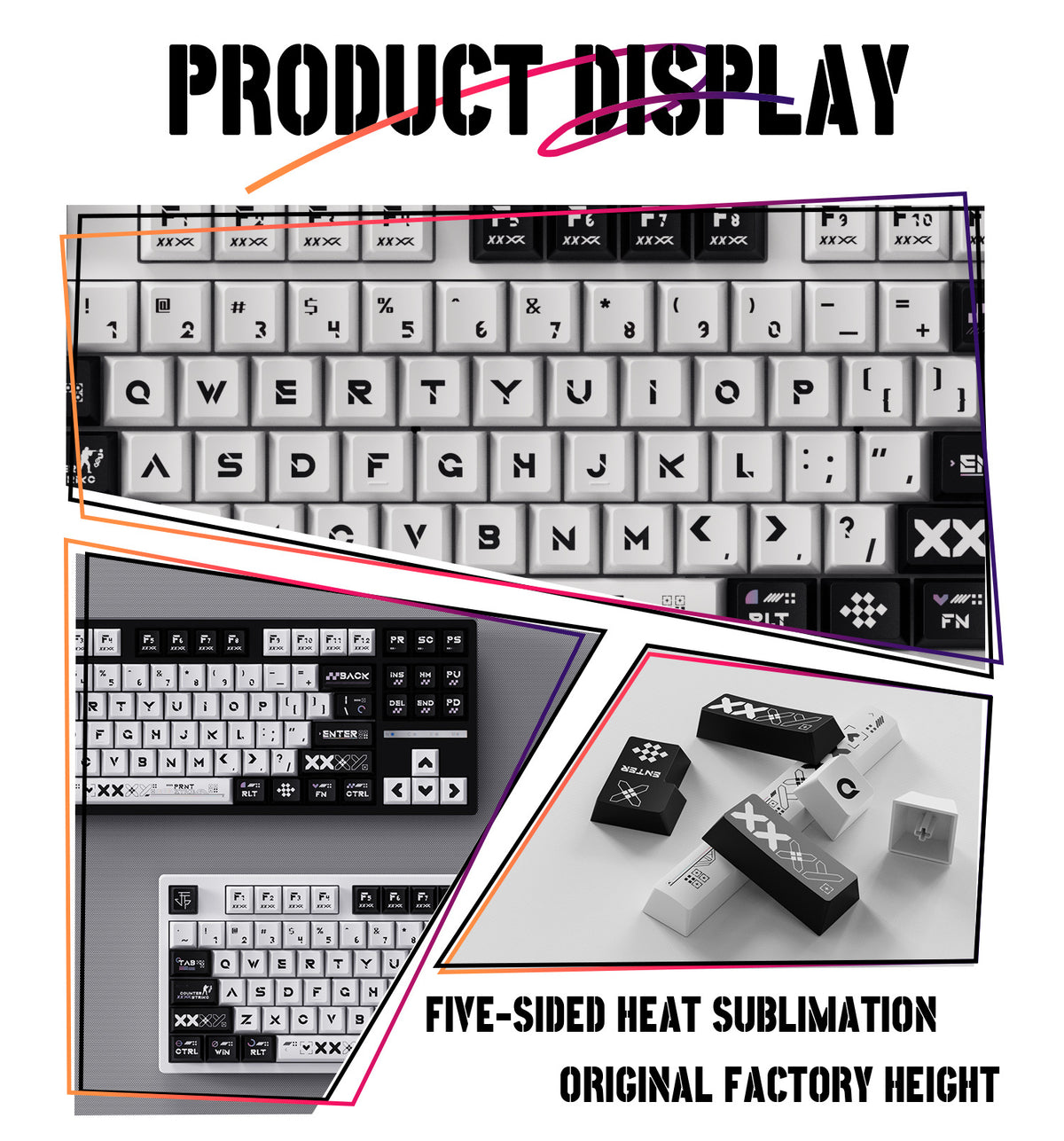 Decal Collection Keycaps