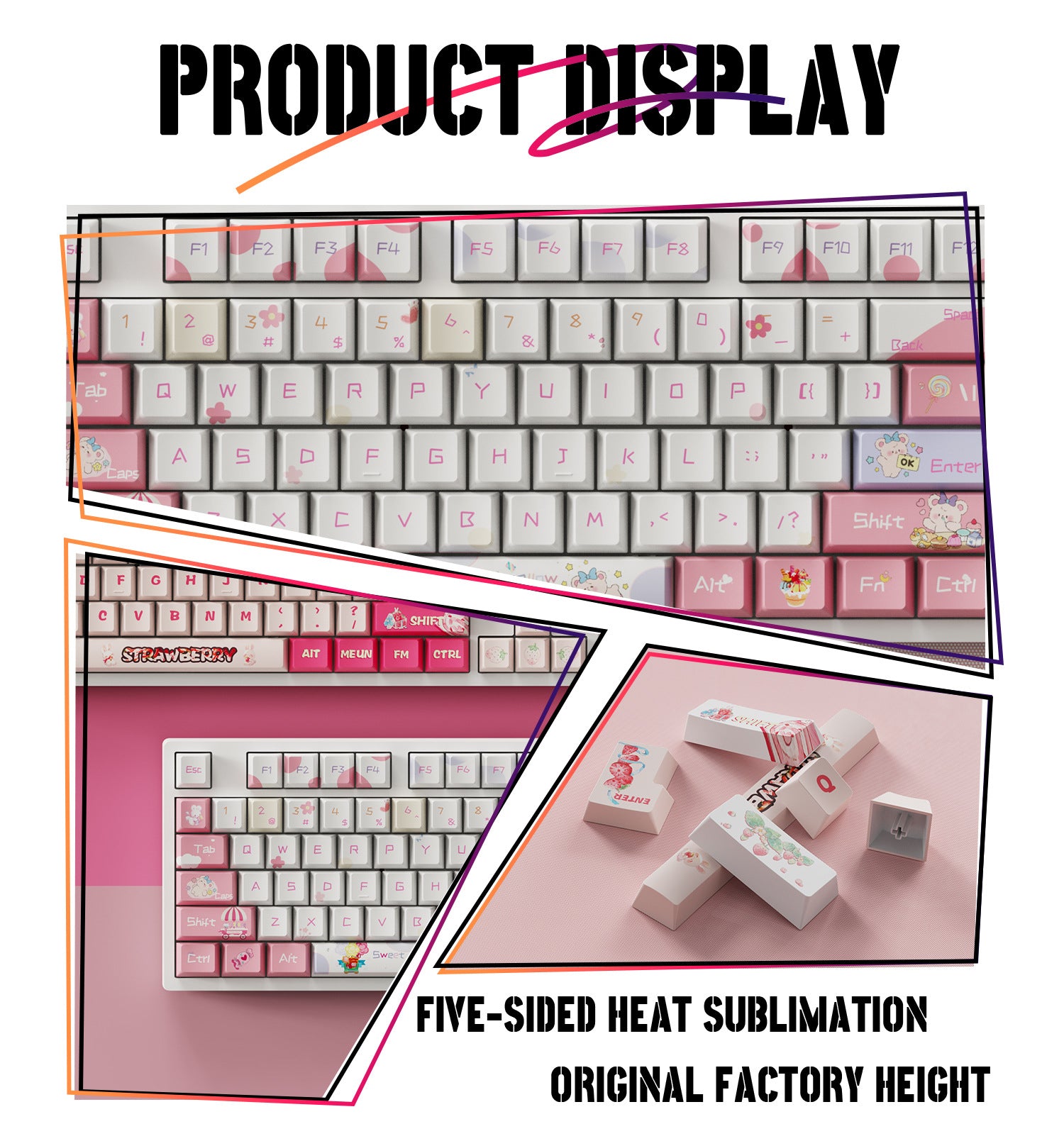 Marshmallow Keycaps
