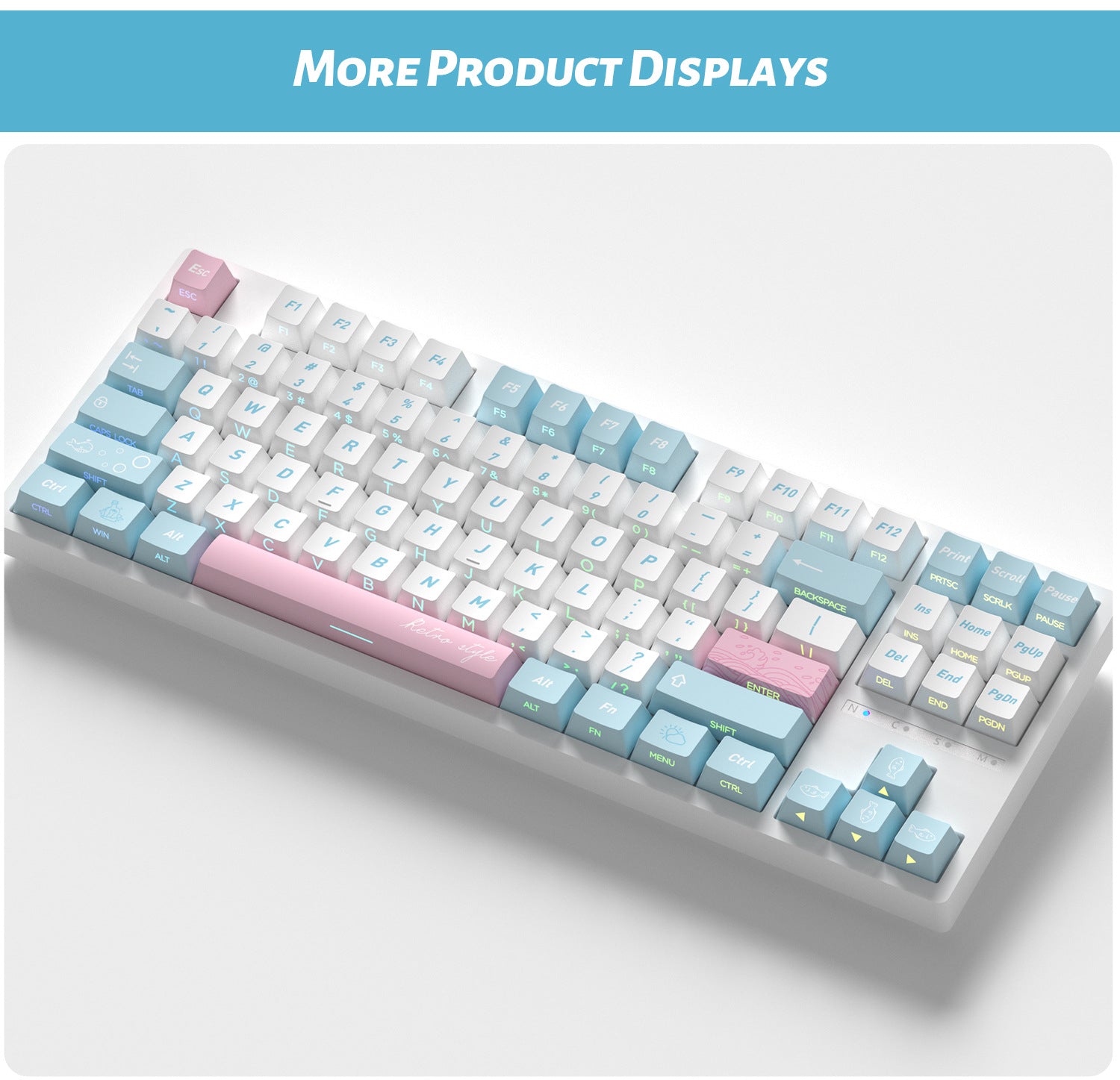 Original Message In Bottle Side Backlight Keycaps