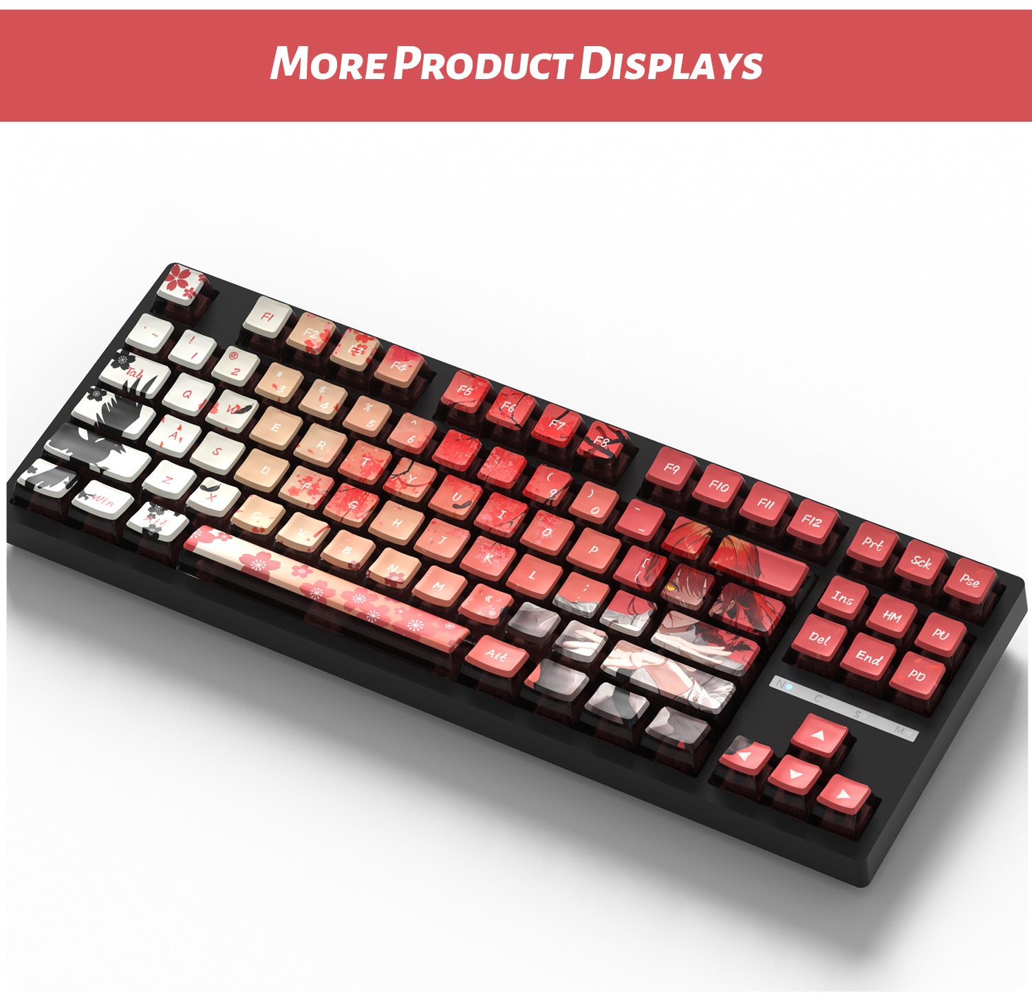 Makima Four-Sided Backlight Keycaps