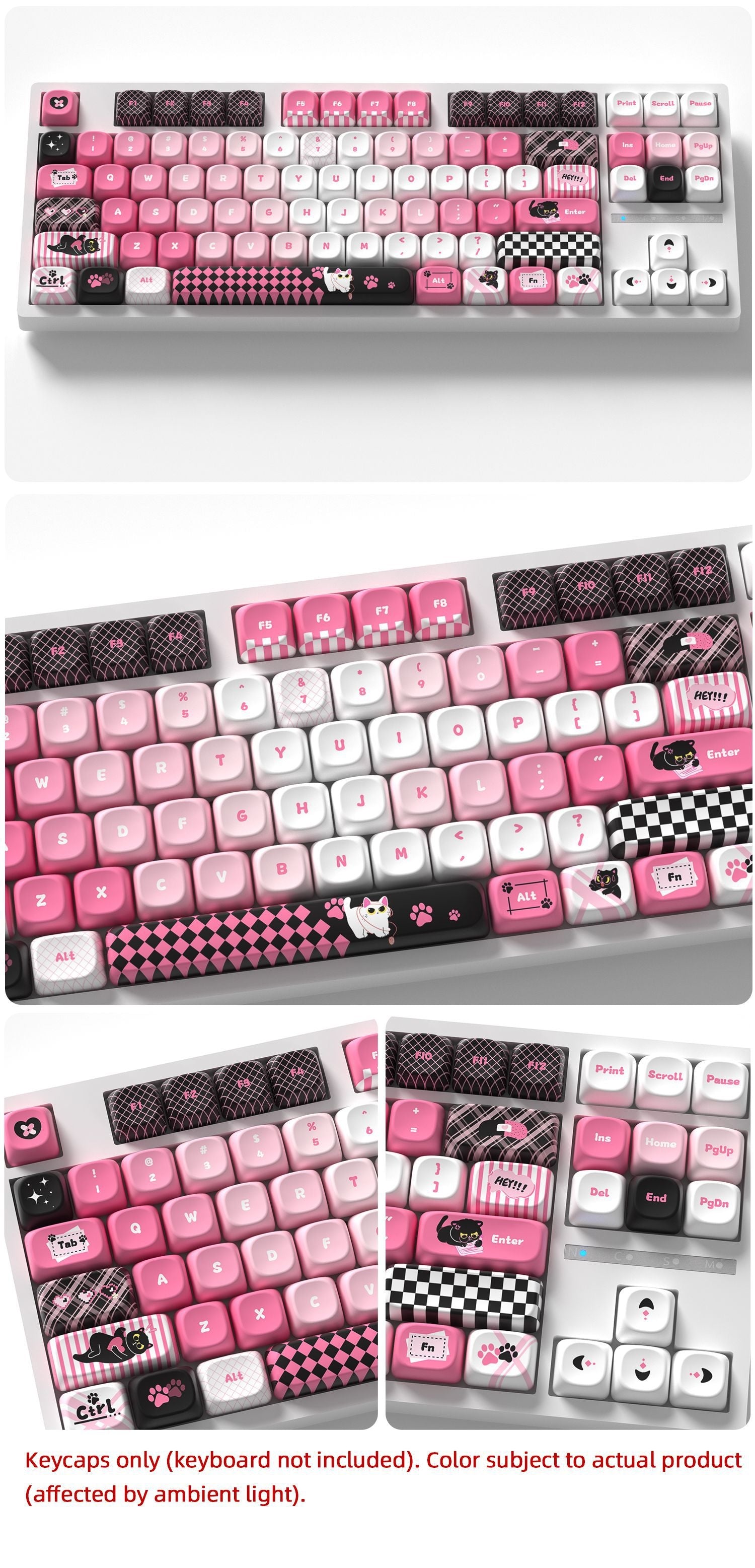 Sweet Cool Cat Keycaps
