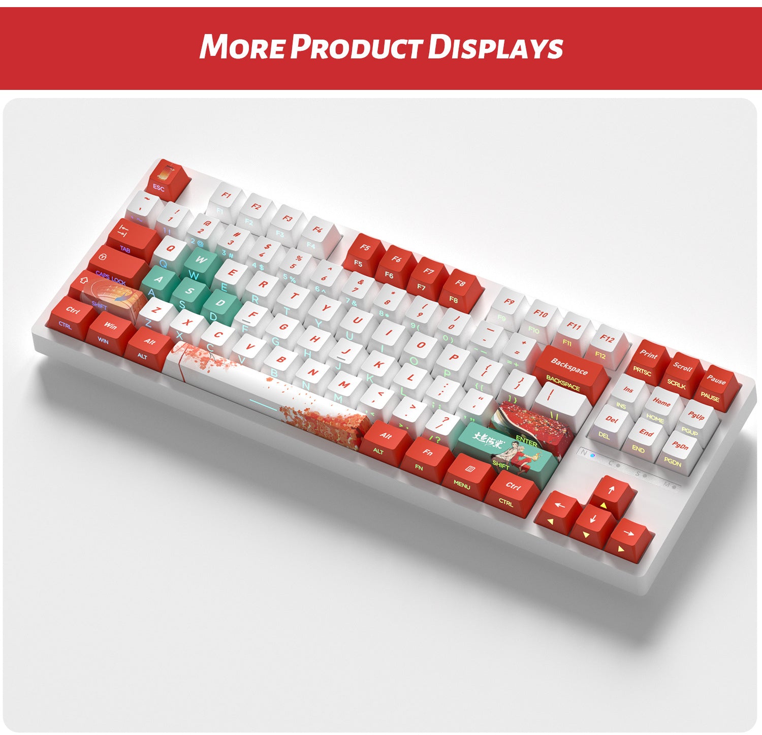 Big Fish Begonia Side Backlight Keycaps