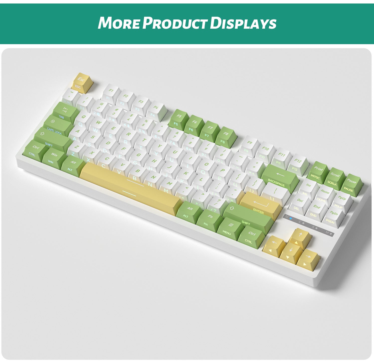 Tsubaki Side Backlight Keycaps