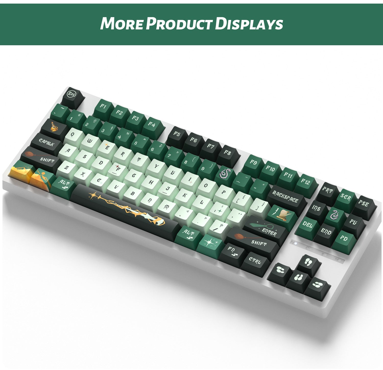 Slytherin Keycaps