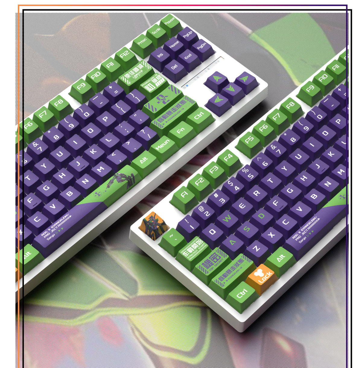 EVA Unit-01 Keycaps