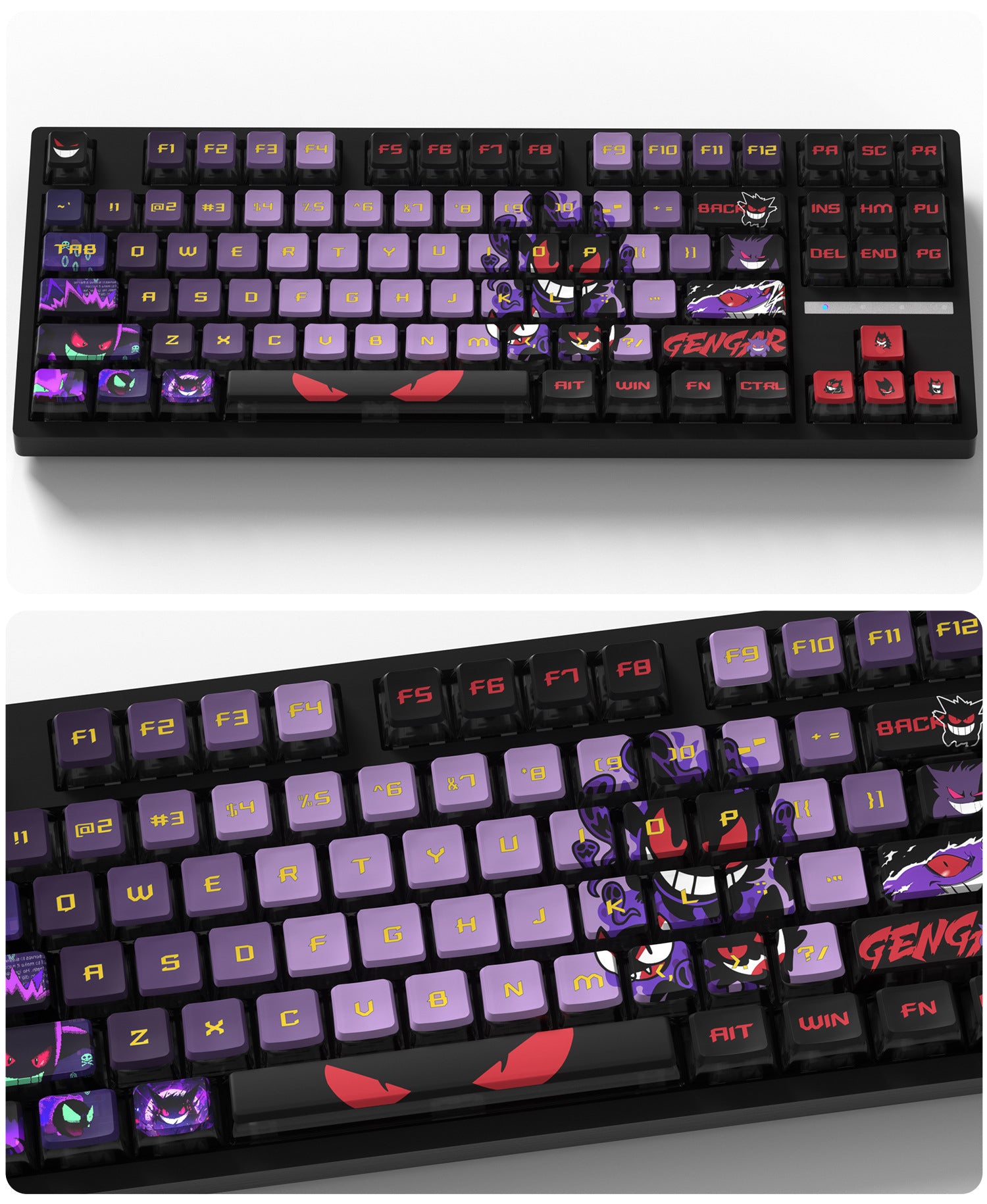 Gengar Four-Sided Backlight Keycaps