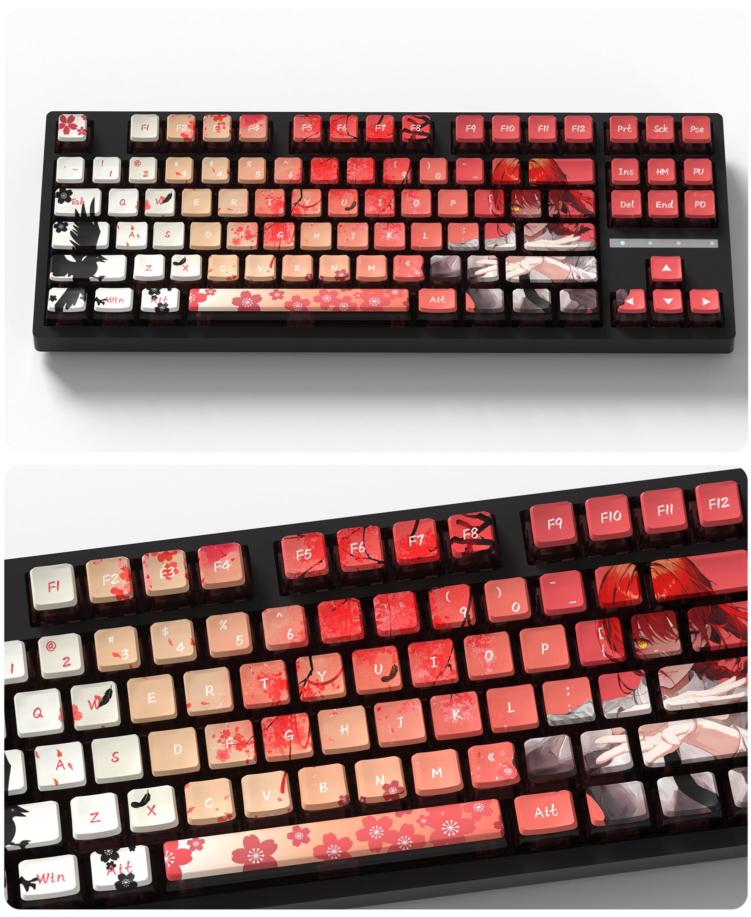 Makima Four-Sided Backlight Keycaps
