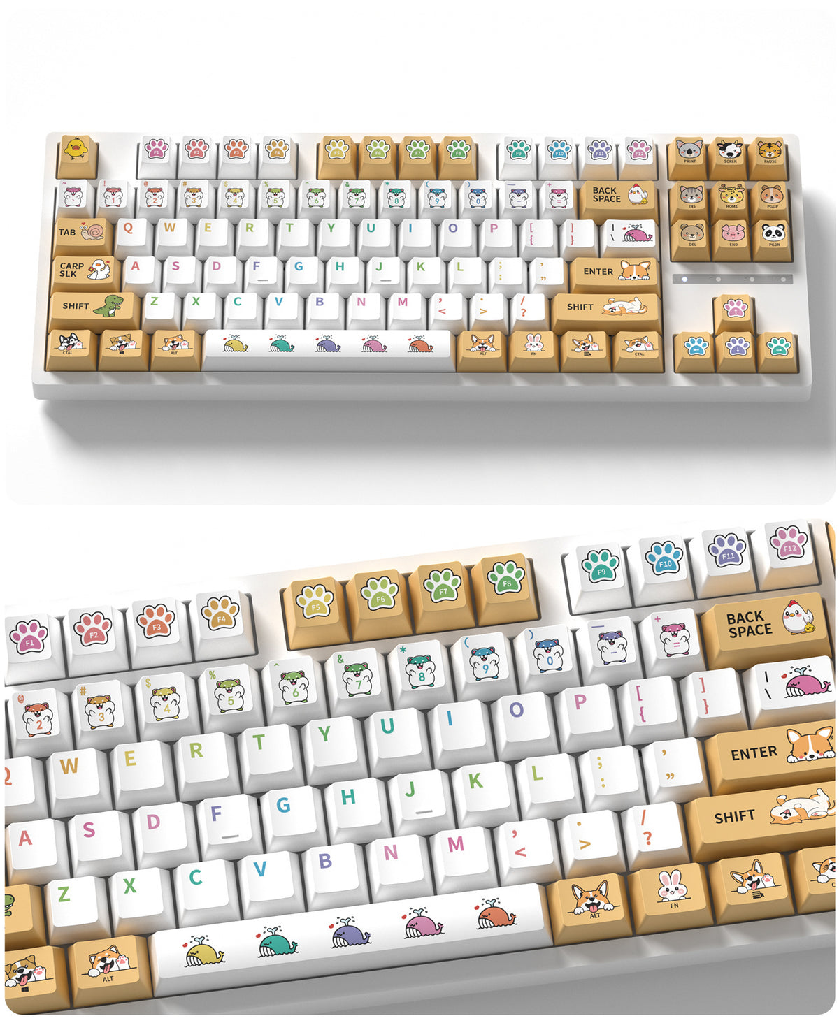 Cute Zoo Keycaps