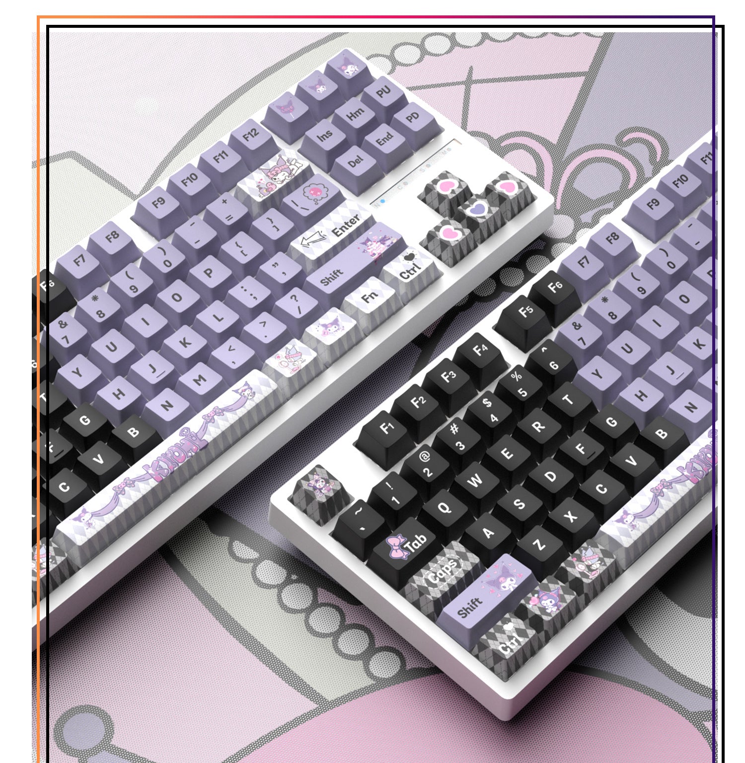 Kuromi Keycaps