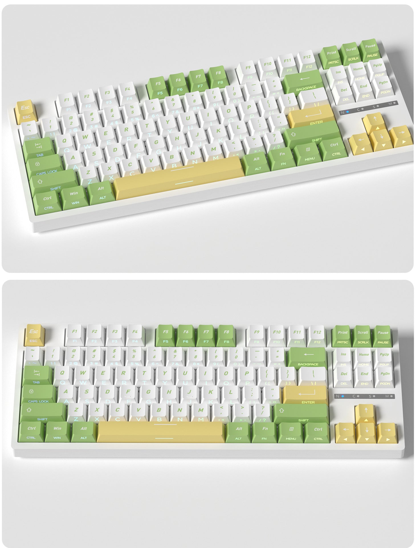 Tsubaki Side Backlight Keycaps