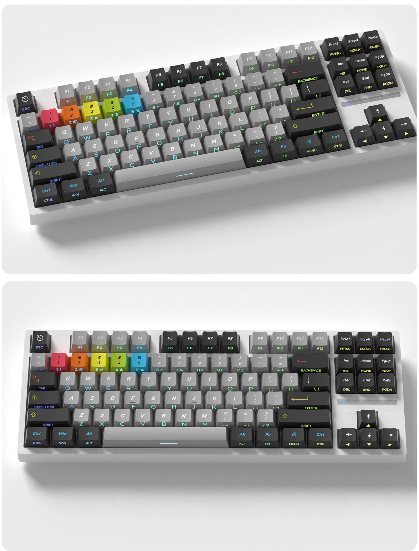 Printed Miffy Side Backlight Keycaps