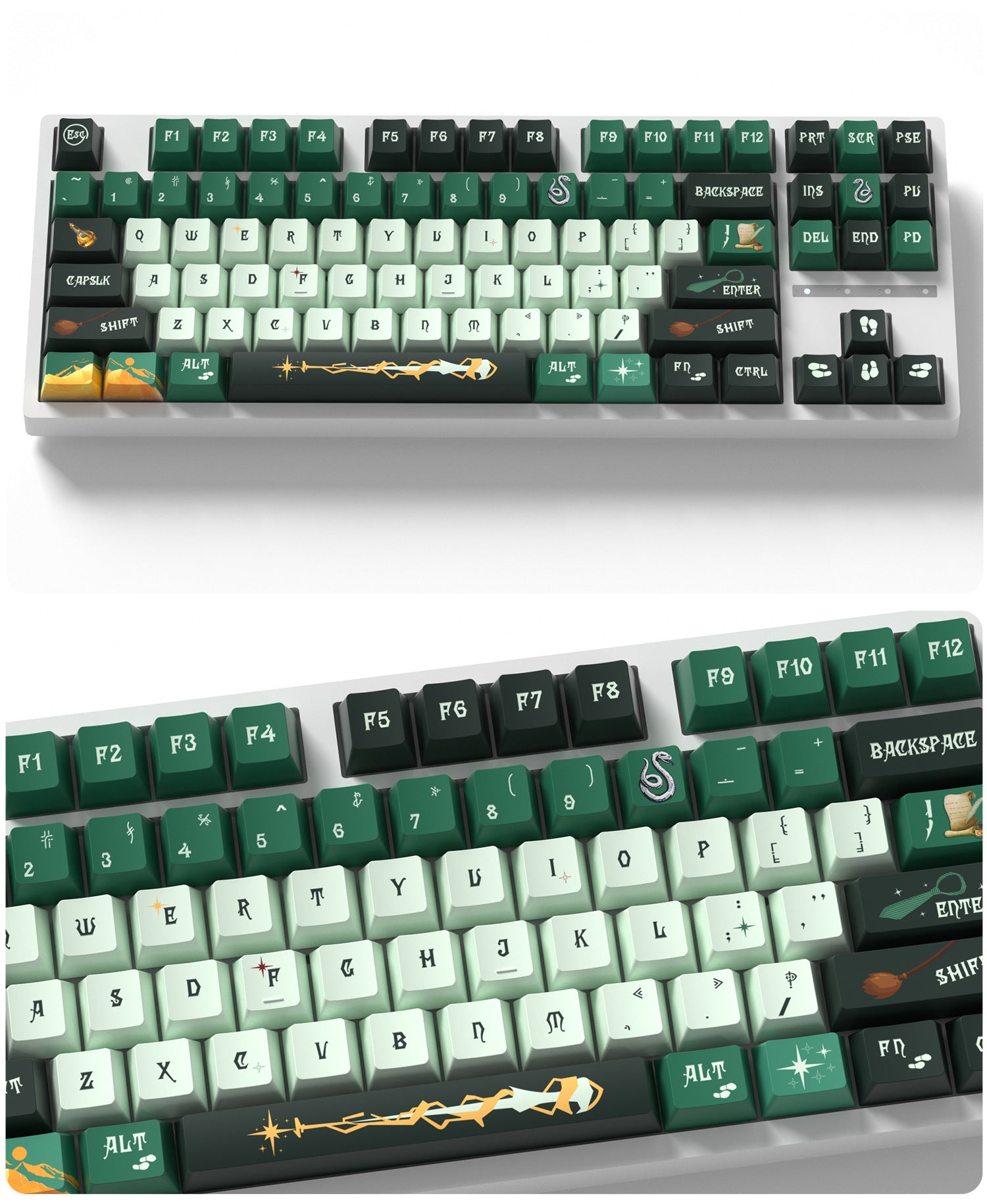 Slytherin Keycaps