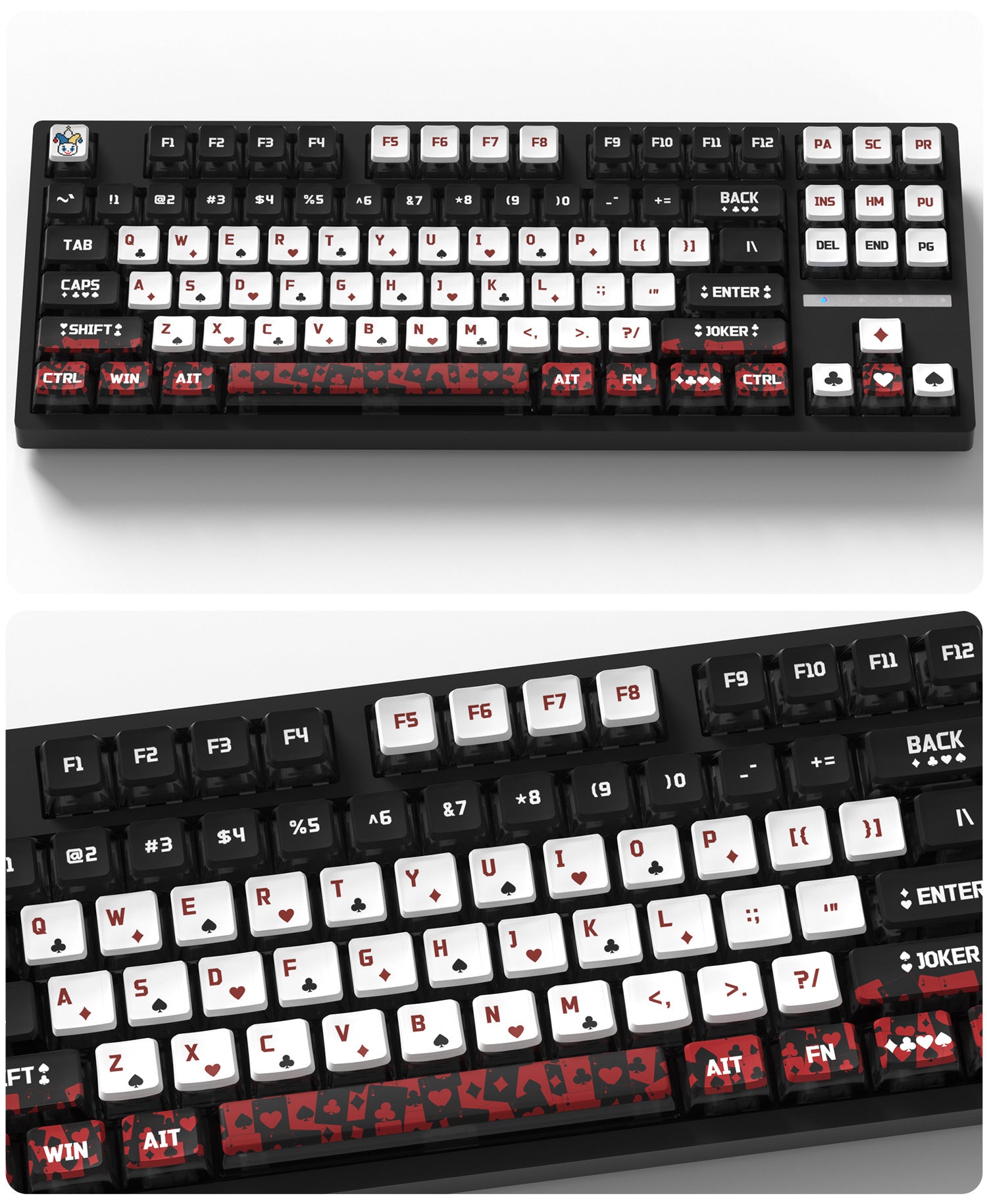 Poker Four-Sided Backlight Keycaps