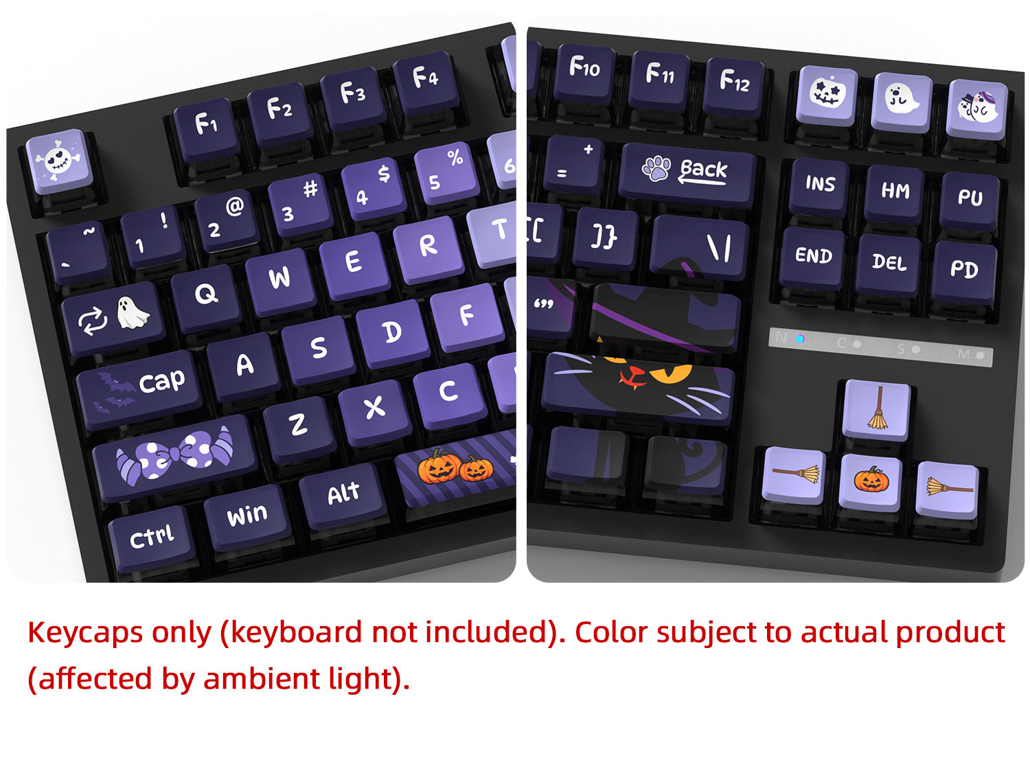 Crybaby Monster Four-Sided Backlight Keycaps