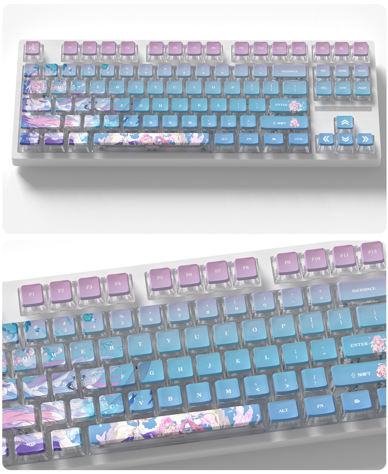 Elysia Four-Sided Backlight Keycaps