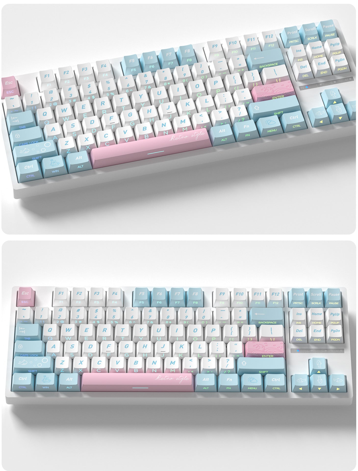 Original Message In Bottle Side Backlight Keycaps