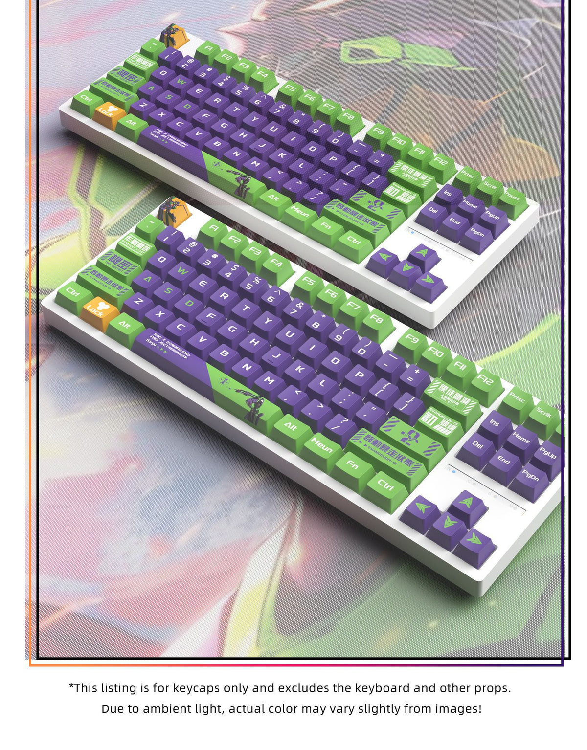 EVA Unit-01 Keycaps
