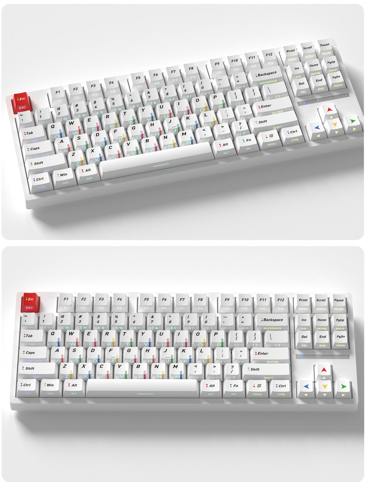 Neon Era Side Backlight Keycaps