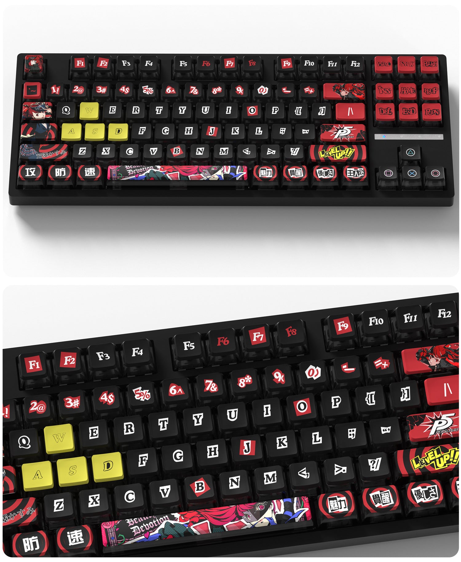 Kasumi Four-Sided Backlight Keycaps