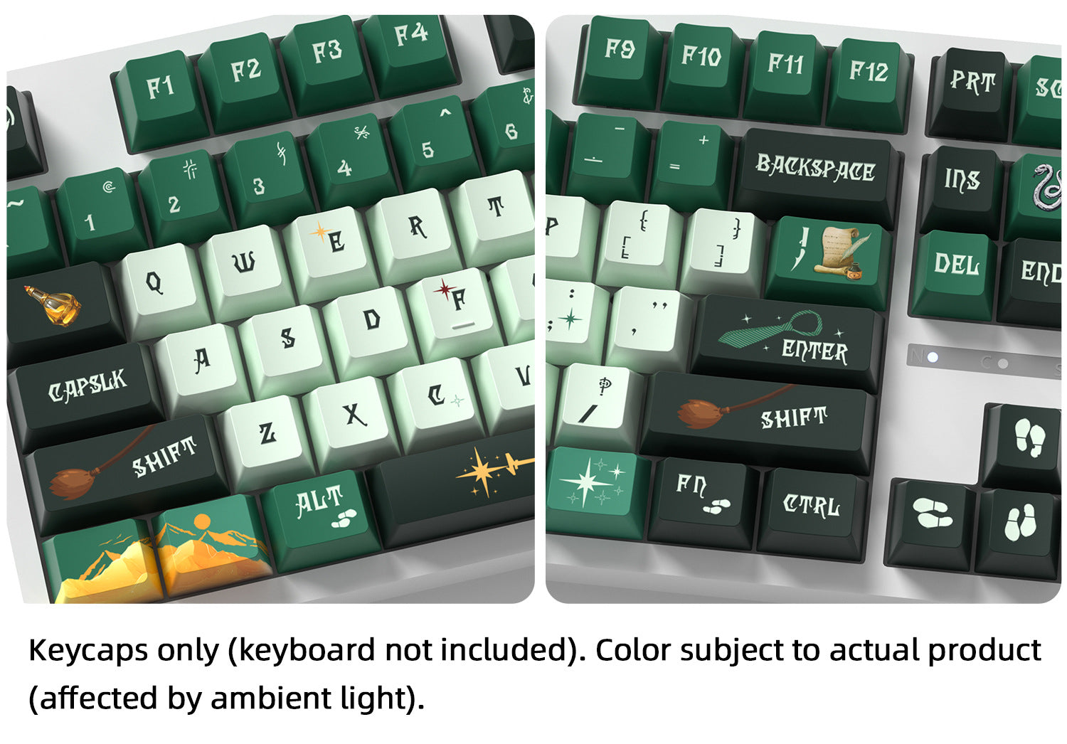 Slytherin Keycaps