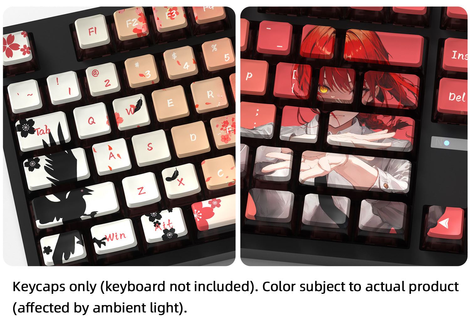 Makima Four-Sided Backlight Keycaps