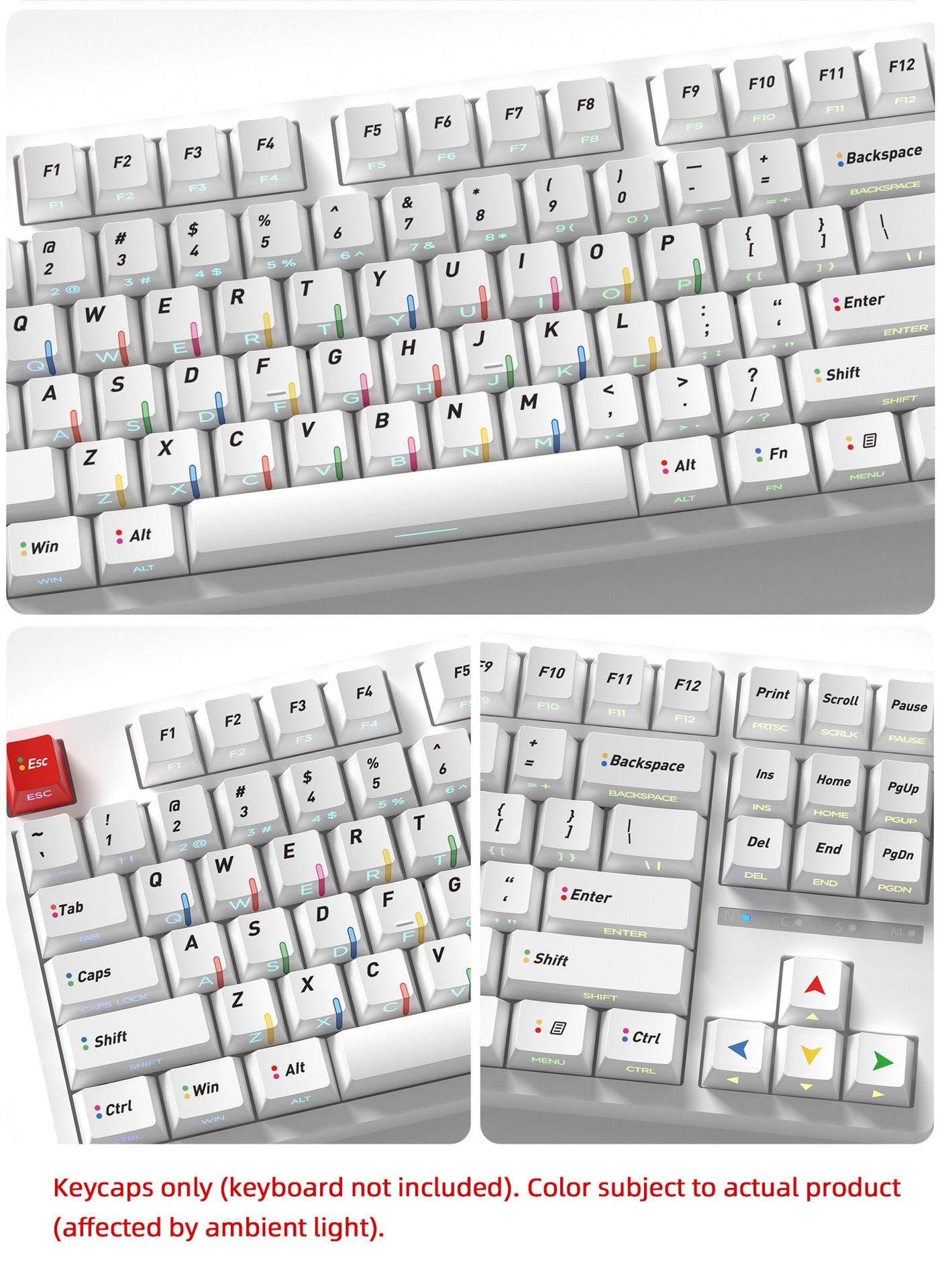 Neon Era Side Backlight Keycaps