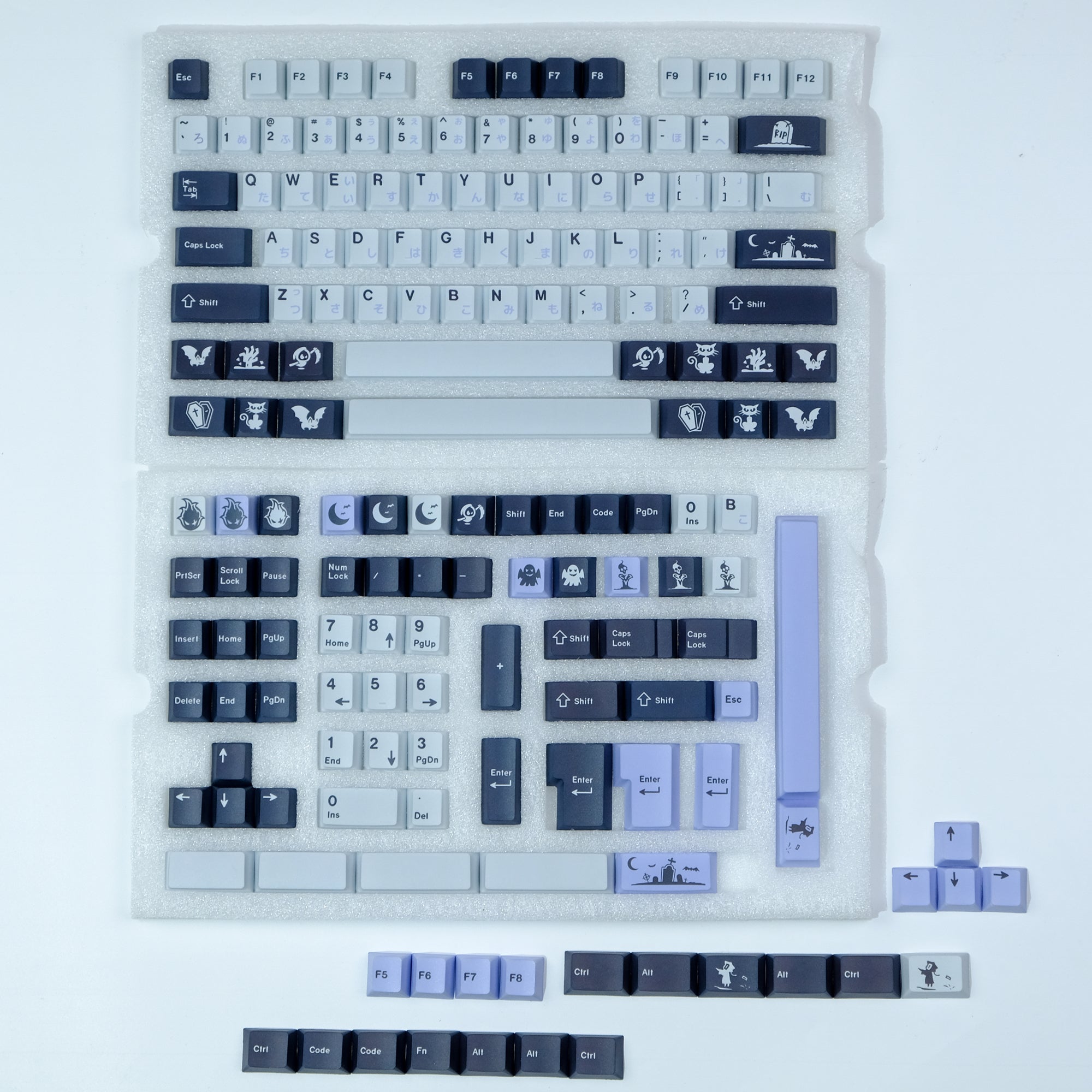 Midnight keycaps