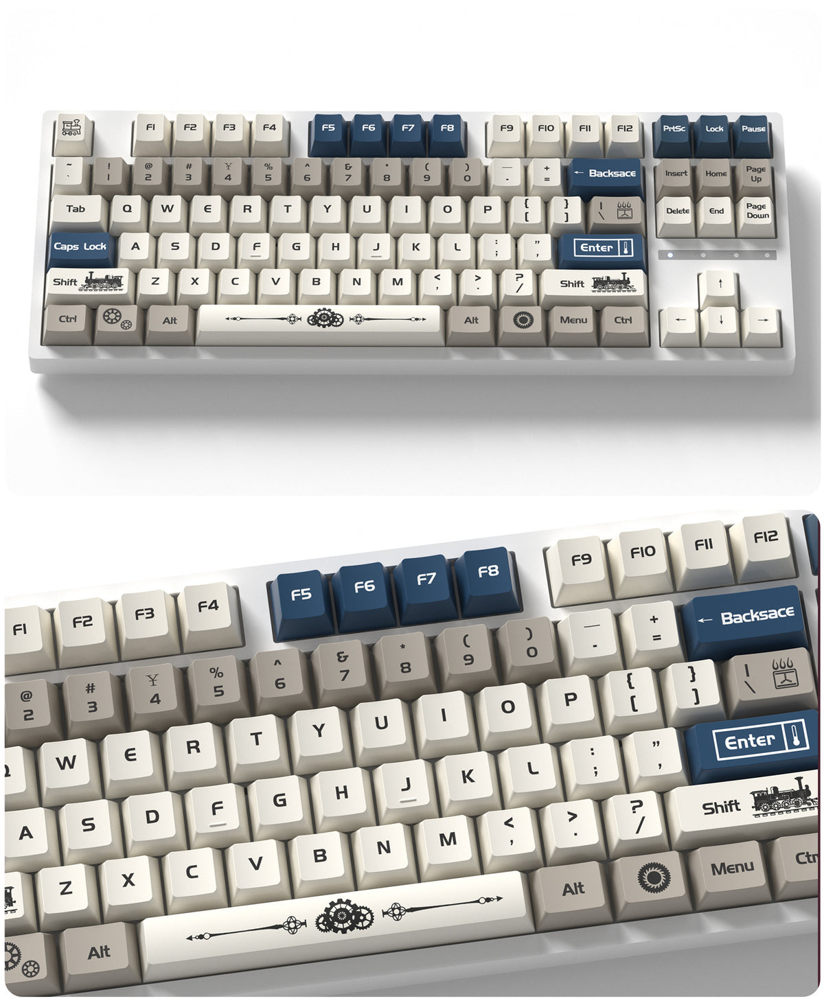 Steampunk Keycaps