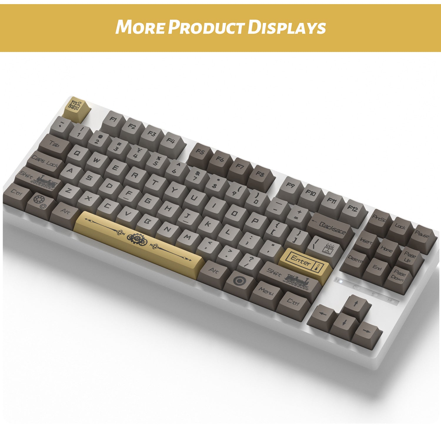 Steampunk Keycaps
