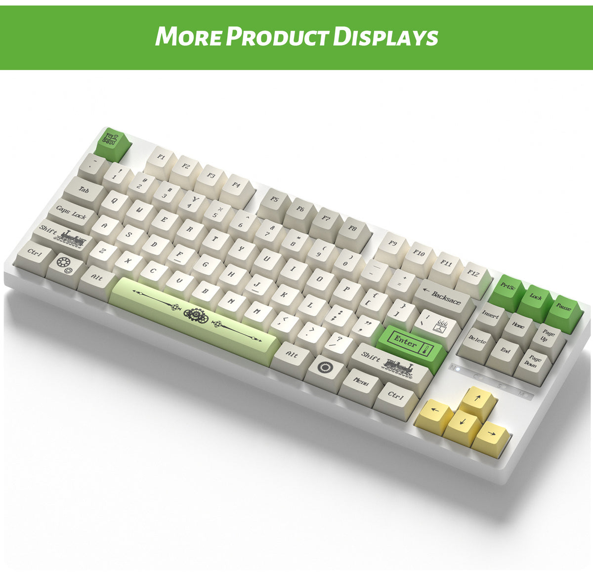 Steampunk Keycaps