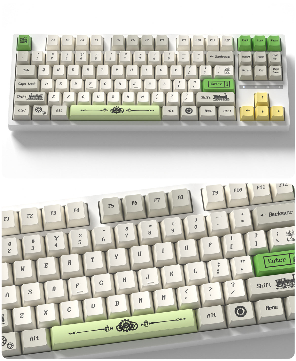 Steampunk Keycaps