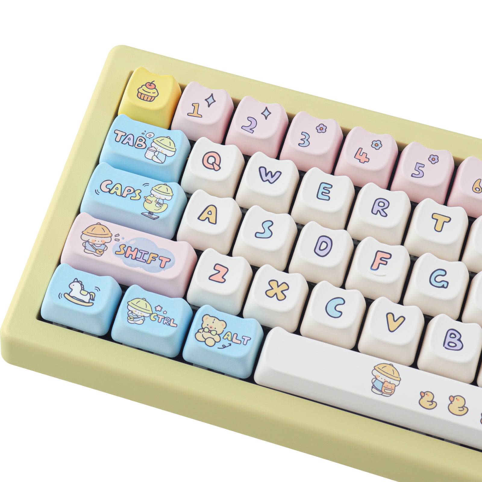 Kindergarten keycaps