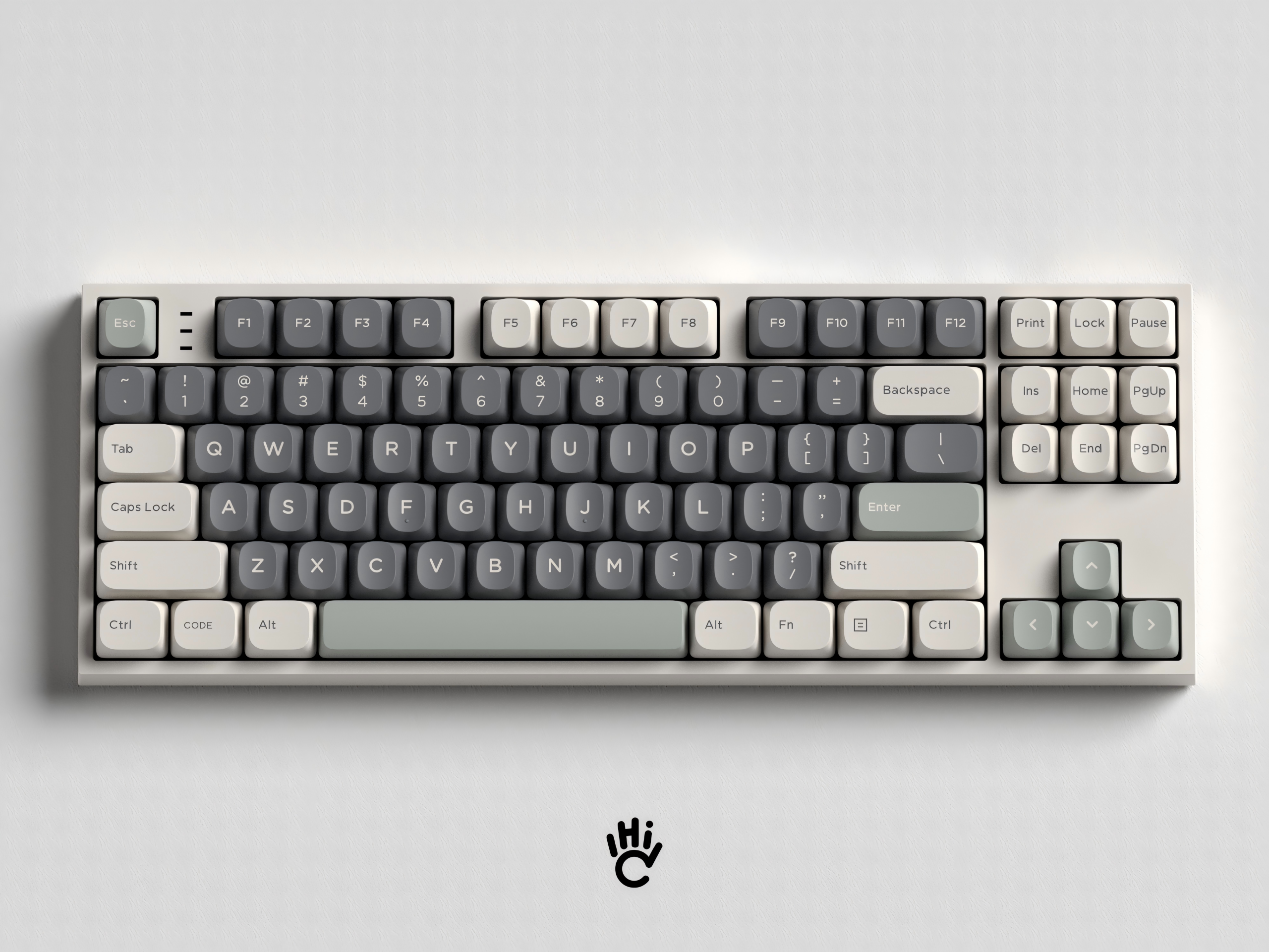 YMK Mist keycaps