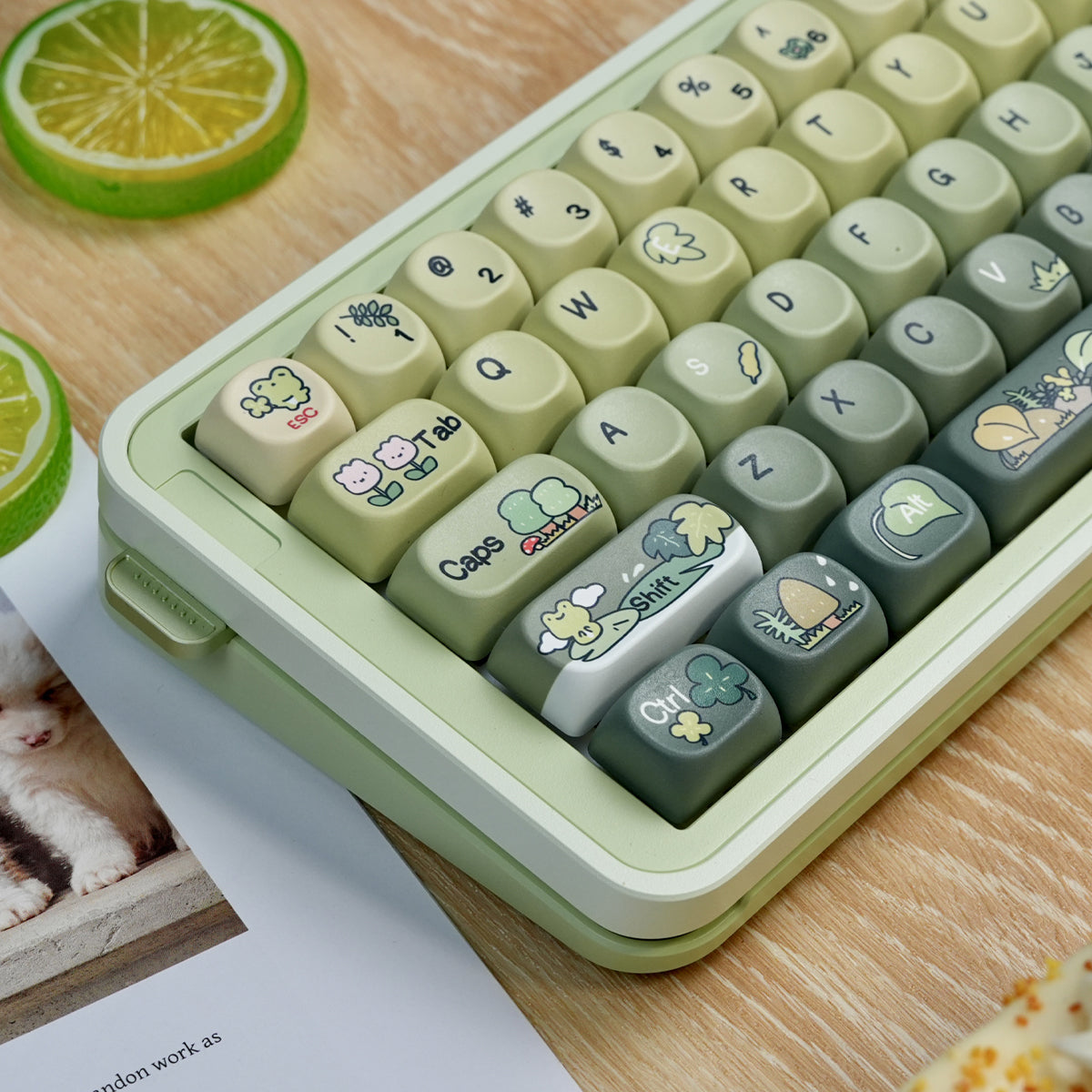 Journey Frog Keycaps