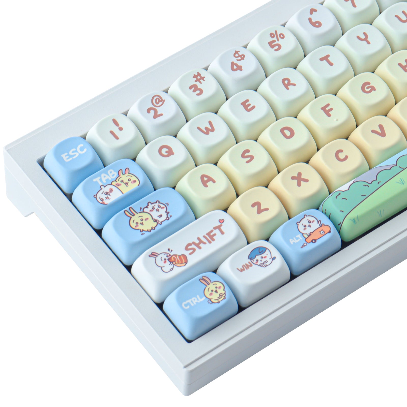 Hachiware keycaps