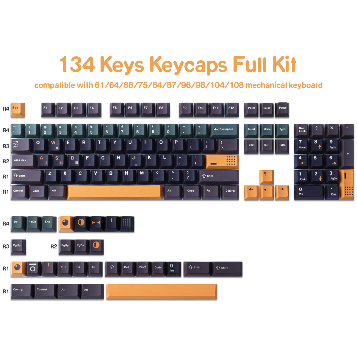 Resonance keycaps