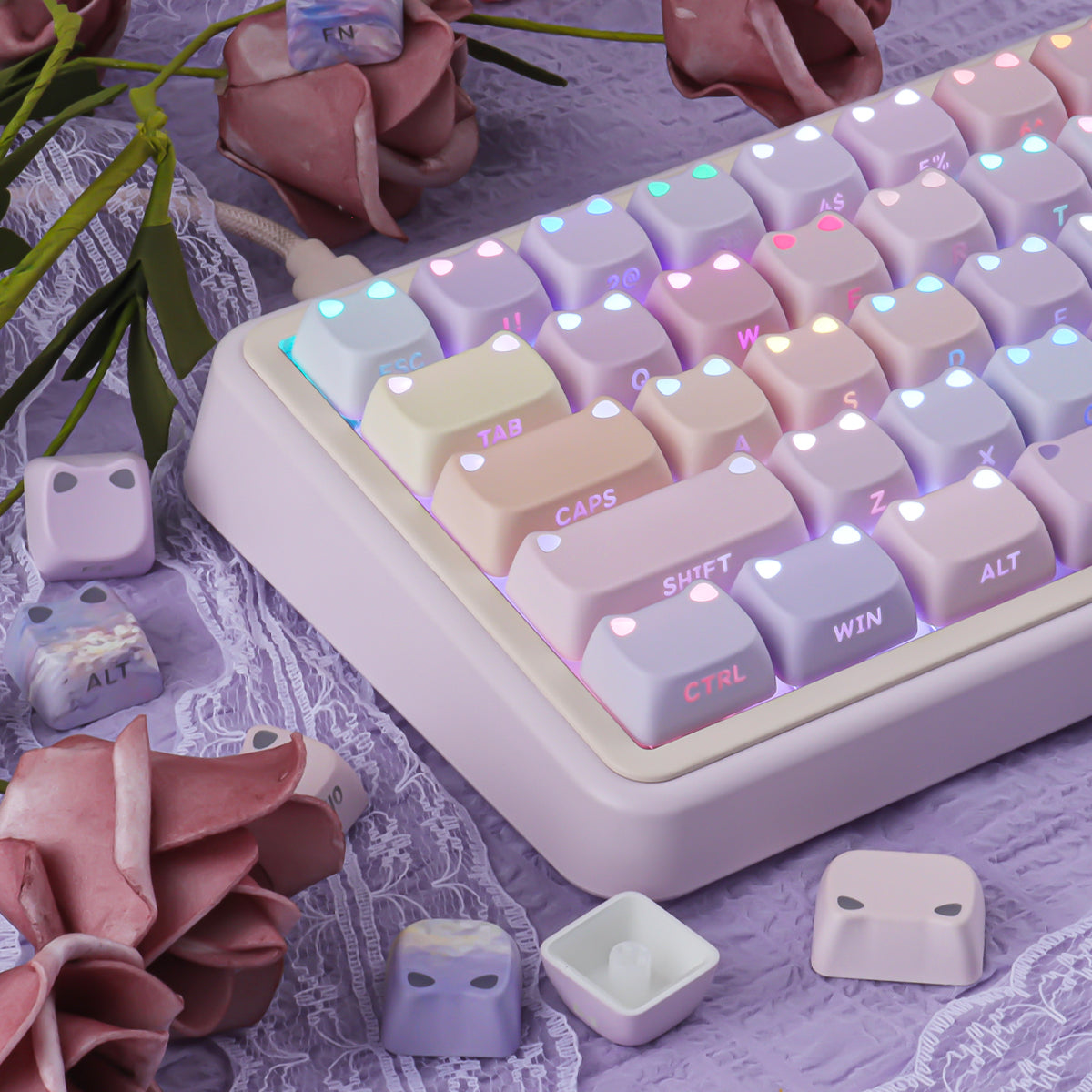 Water Lilies Keycaps