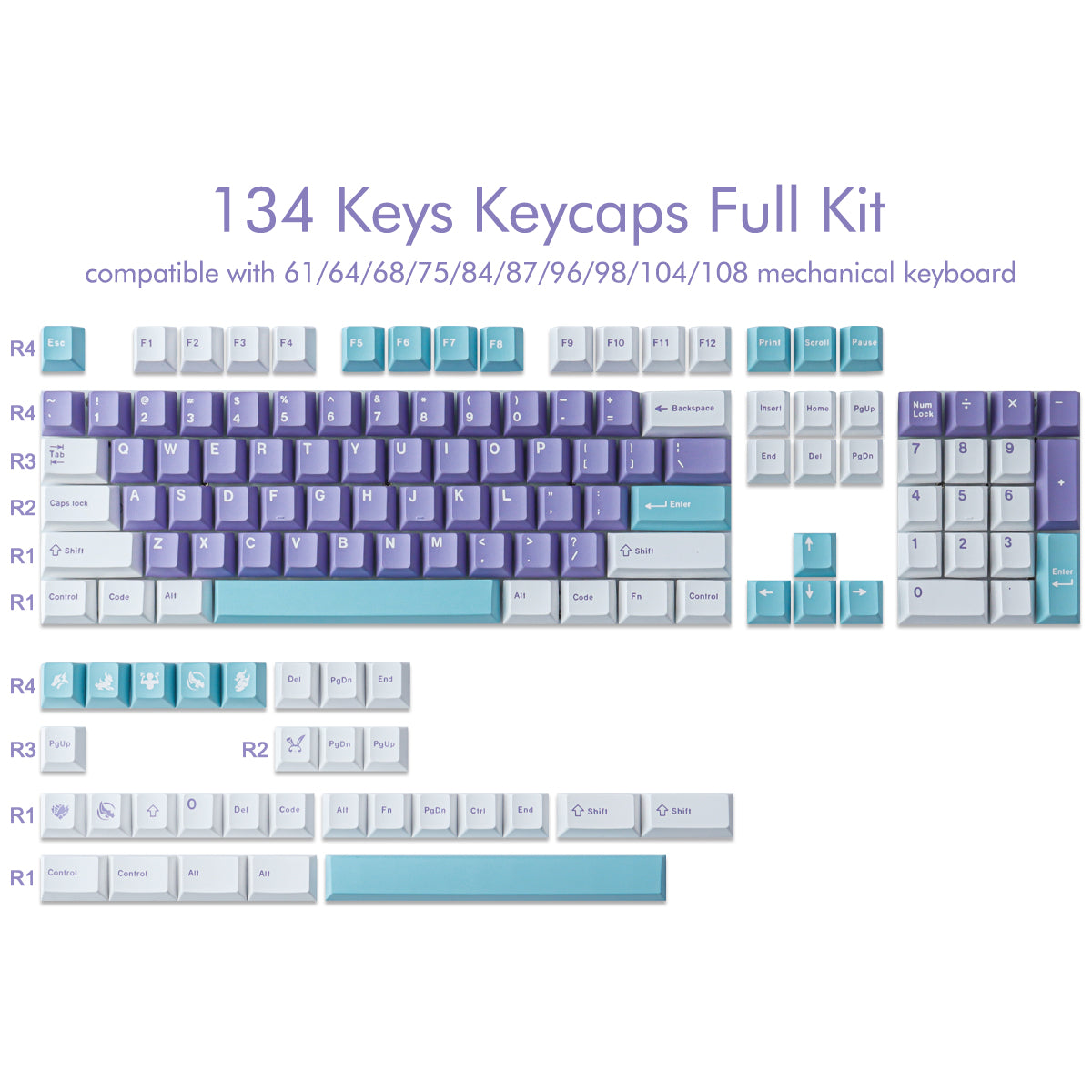 Mulan keycaps