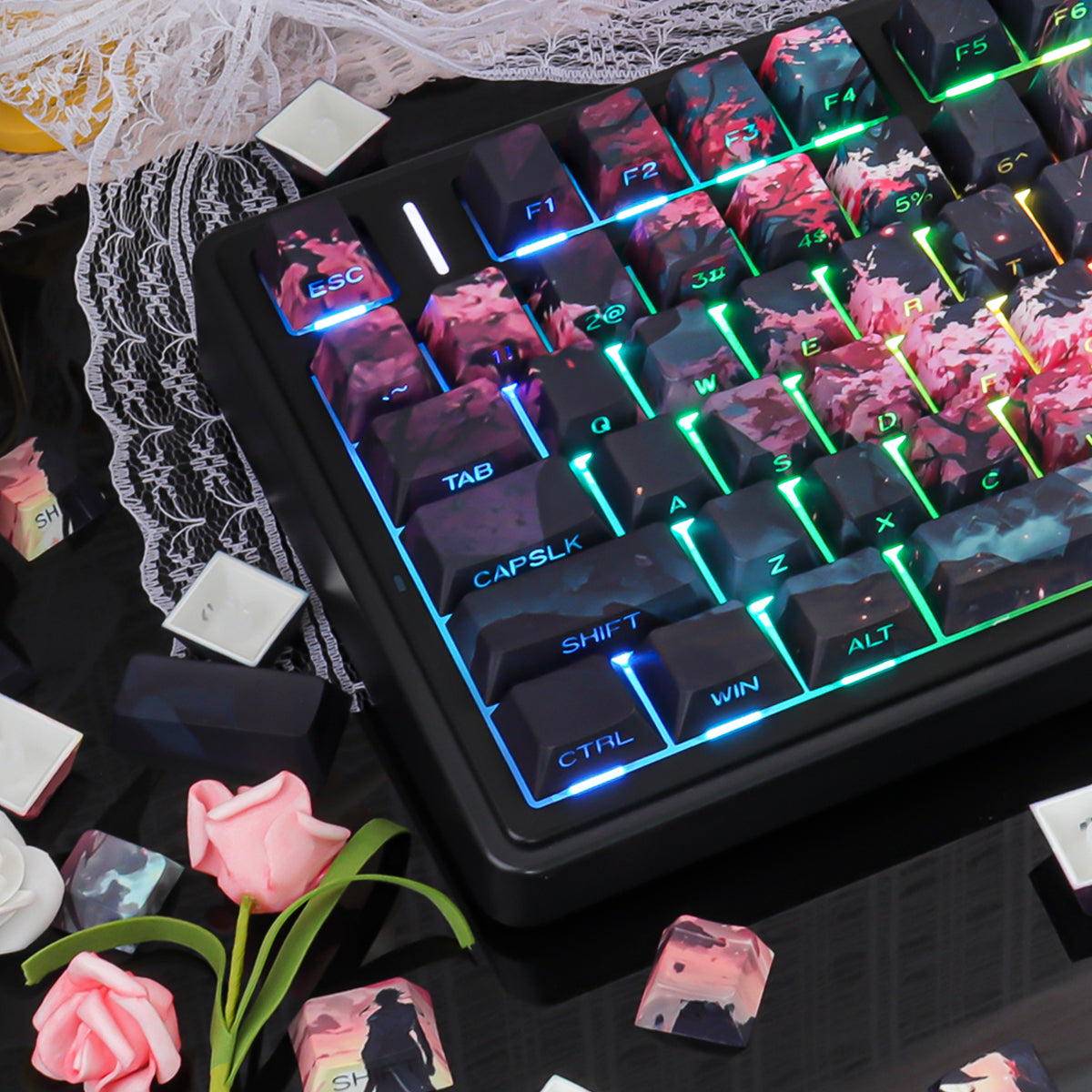 Dragon Knight Side Backlight Keycaps
